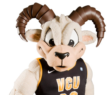 VCU mascot: Ram