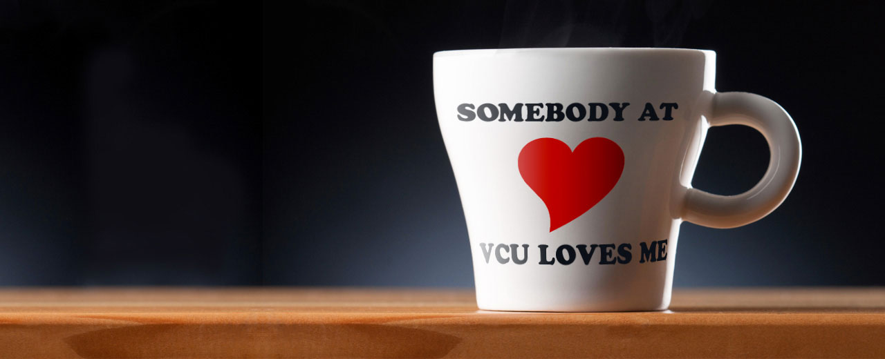 VCU parent's coffee mug